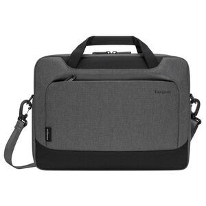 Targus -  14" Cypress Slim Briefcase with EcoSmart -  Gray